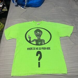 Cole Bennett Men’s Neon Green Graphic T-Shirt